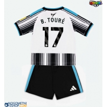 Otroški Nogometni dresi Newcastle United Bazoumana Toure #17 Domači 2026-27 Kratek Rokav (+ Kratke hlače)